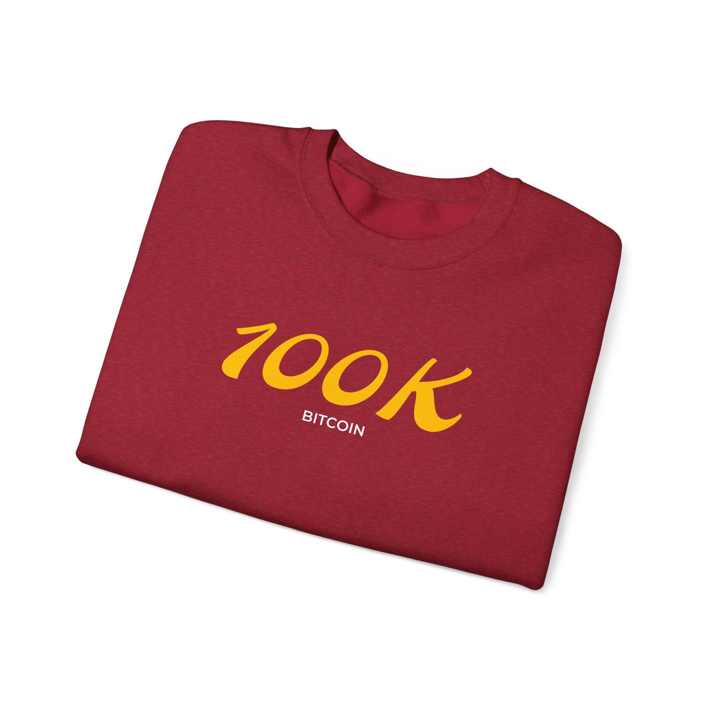 Bitcoin 100K Unisex Heavy Blend™ Crewneck Sweatshirt