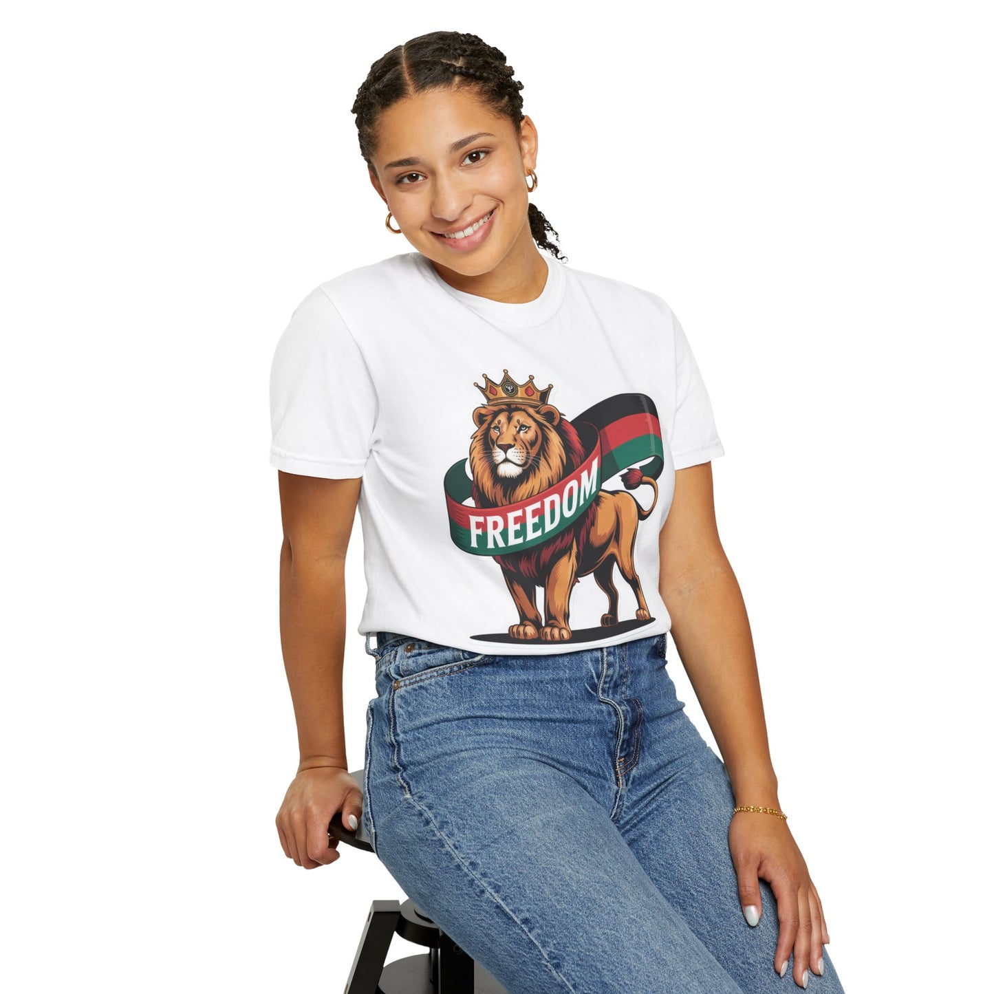 Regal Freedom Juneteenth Lion T-Shirt