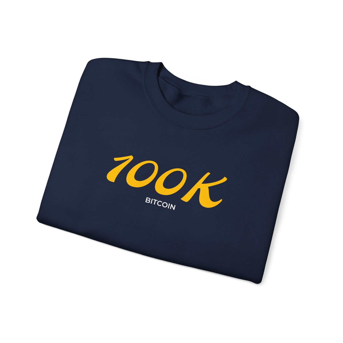 Bitcoin 100K Unisex Heavy Blend™ Crewneck Sweatshirt