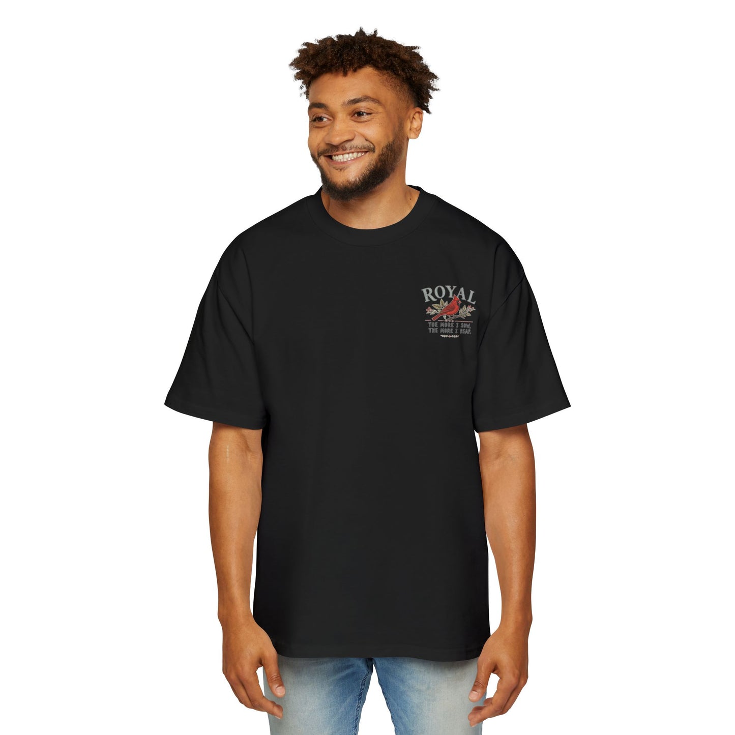 Cardinal 'Royal' Tee — The More I Sow, The More I Reap