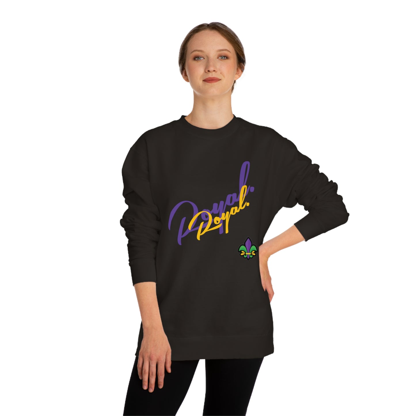 Mardi Gras Crew Neck Sweatshirt