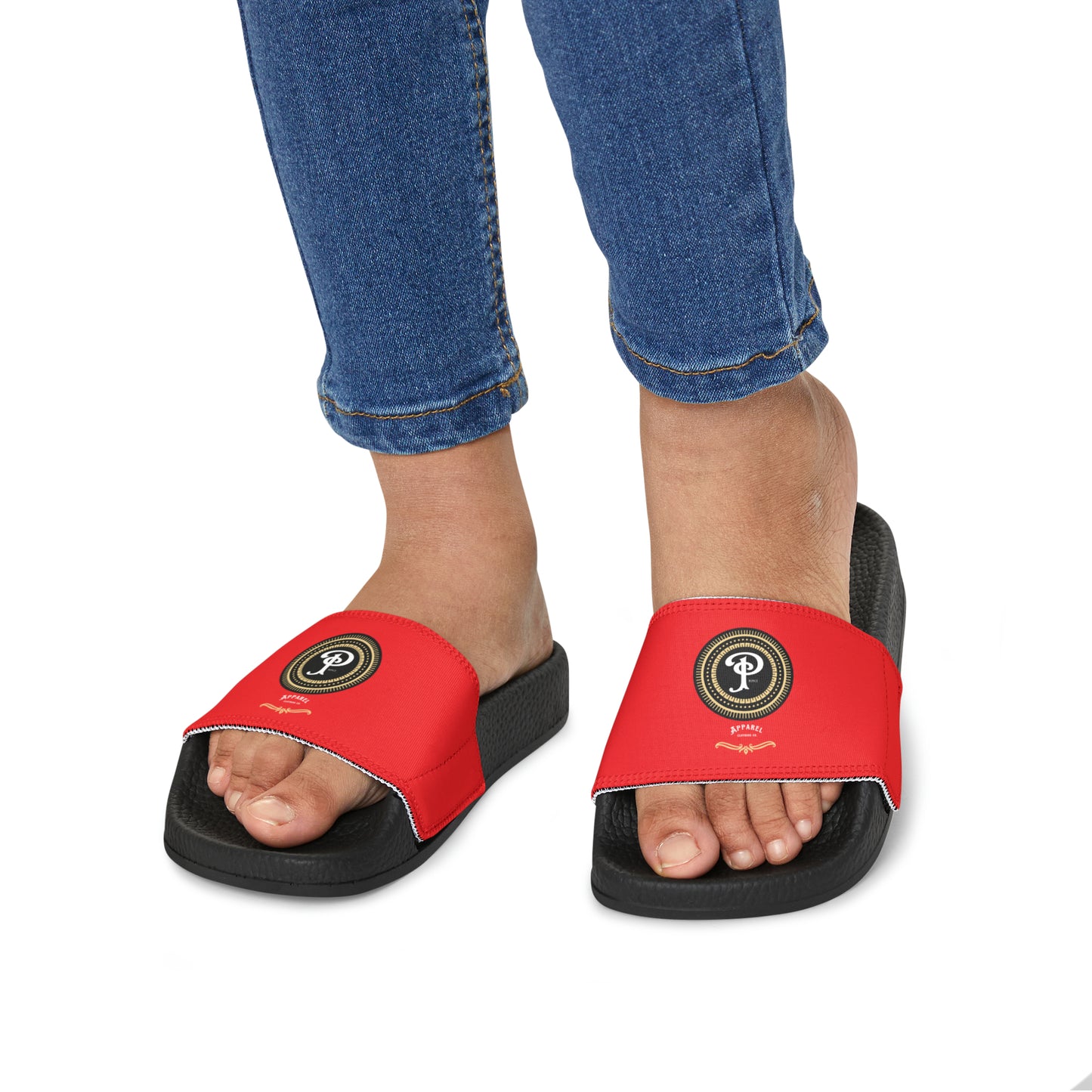 Youth PU Slide Sandals