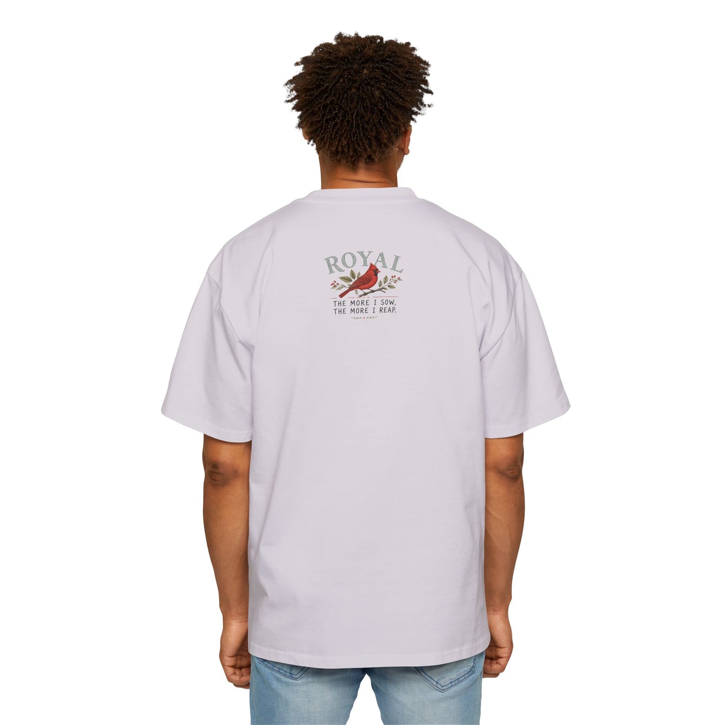 Cardinal 'Royal' Tee — The More I Sow, The More I Reap