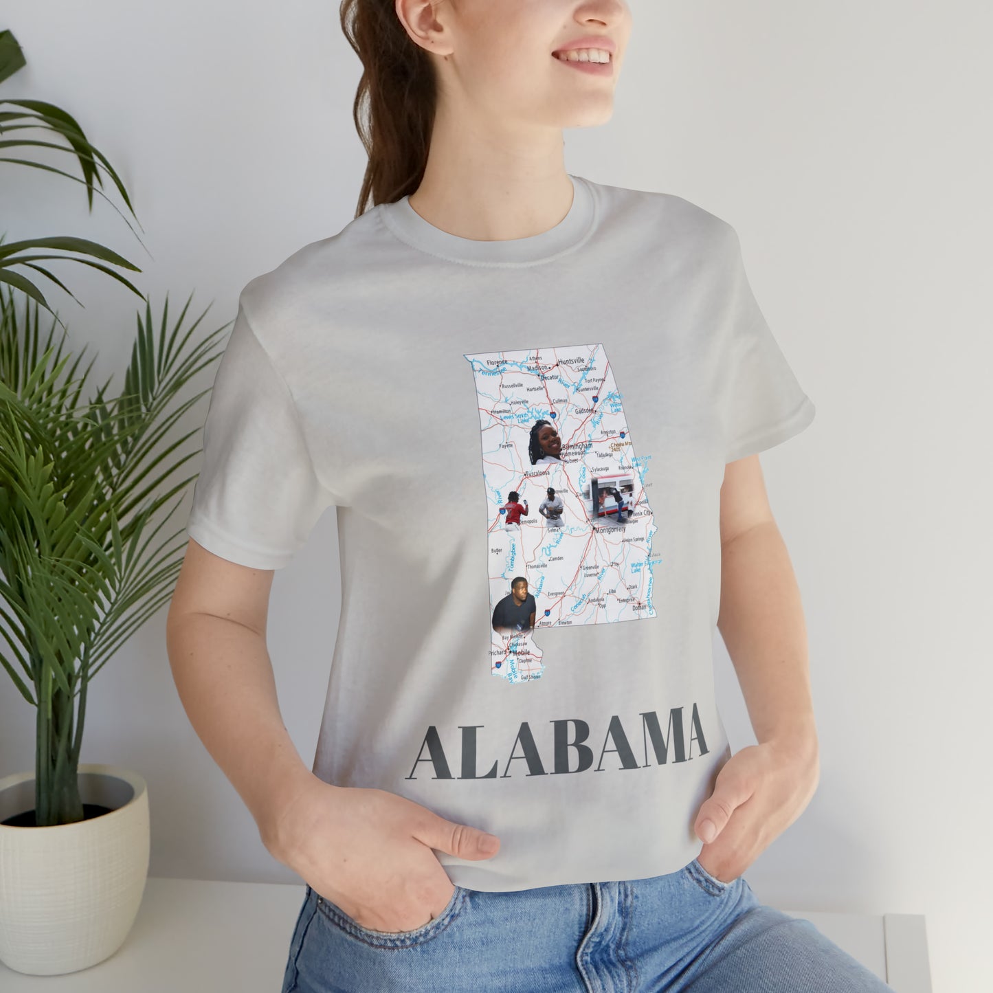 Alabama Unisex Jersey Short Sleeve Tee