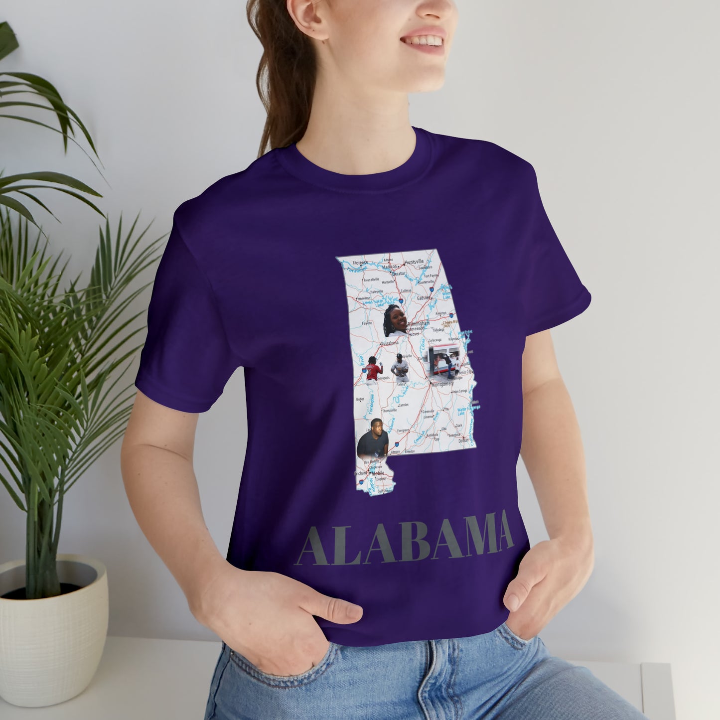 Alabama Unisex Jersey Short Sleeve Tee
