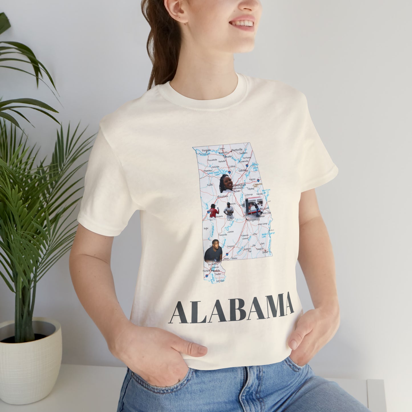 Alabama Unisex Jersey Short Sleeve Tee