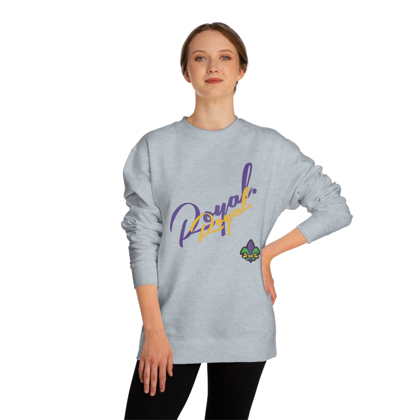 Mardi Gras Crew Neck Sweatshirt