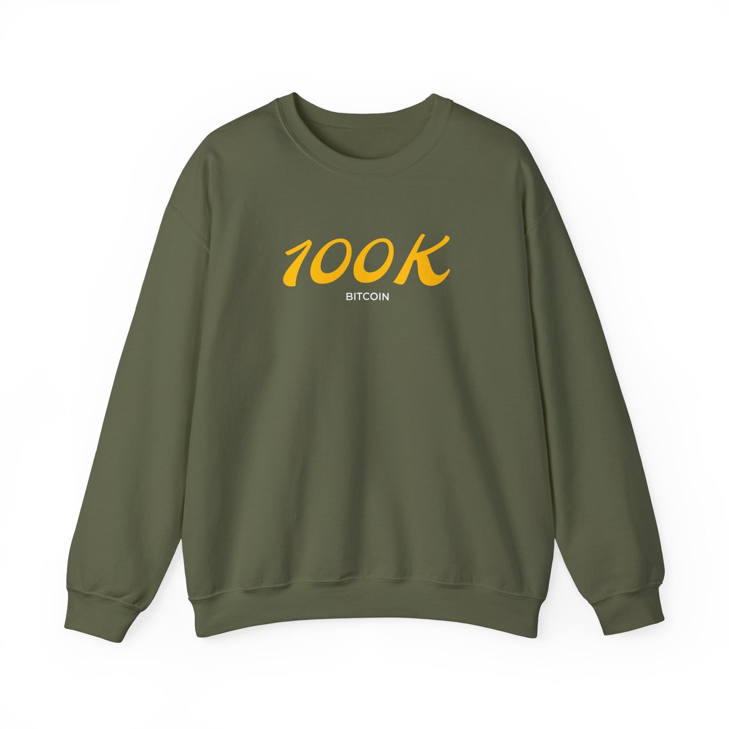 Bitcoin 100K Unisex Heavy Blend™ Crewneck Sweatshirt