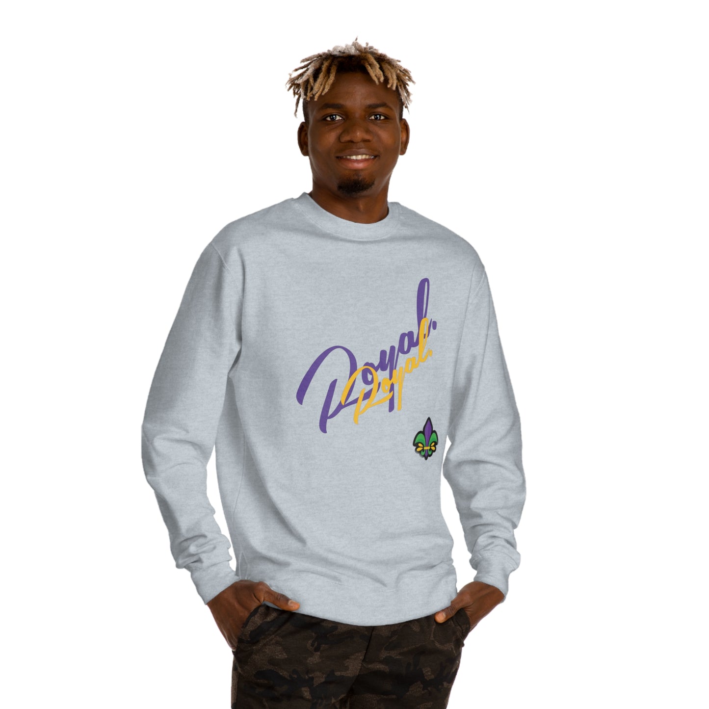 Mardi Gras Crew Neck Sweatshirt