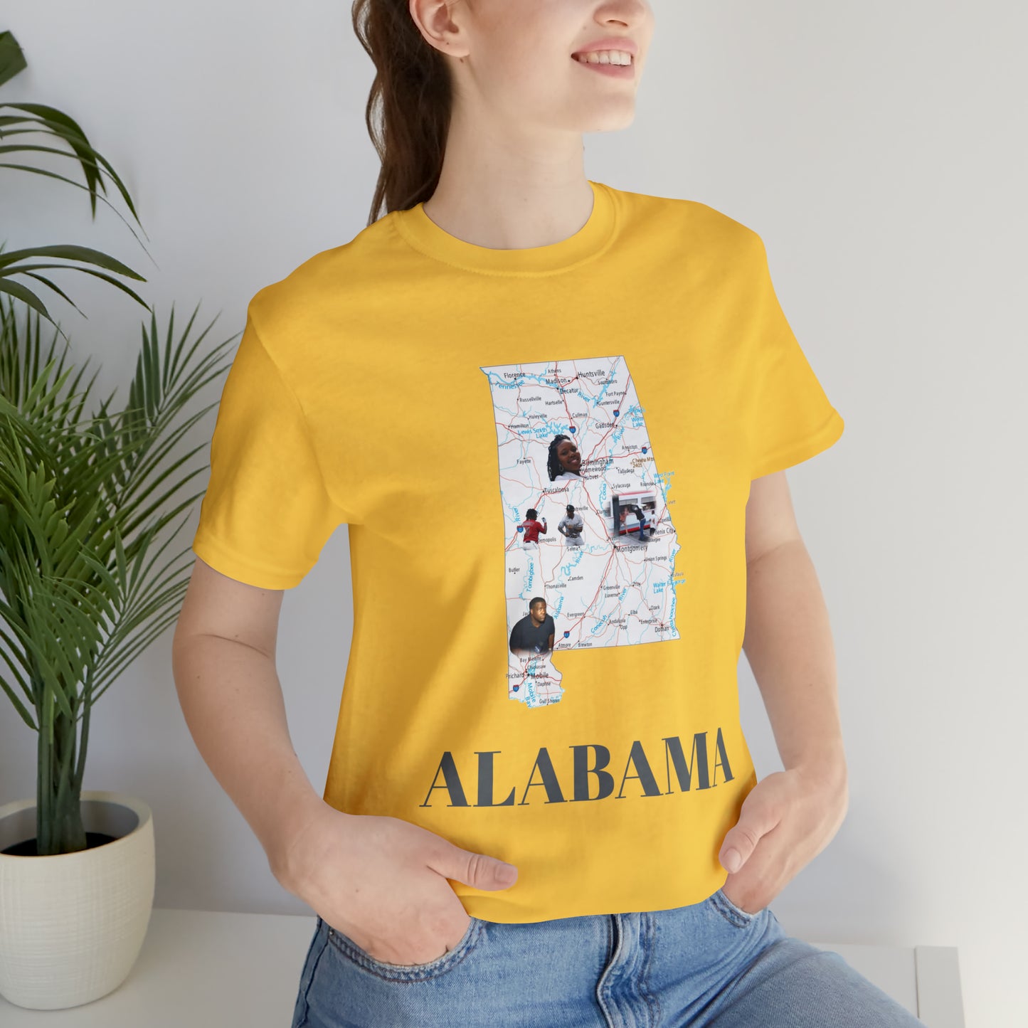 Alabama Unisex Jersey Short Sleeve Tee