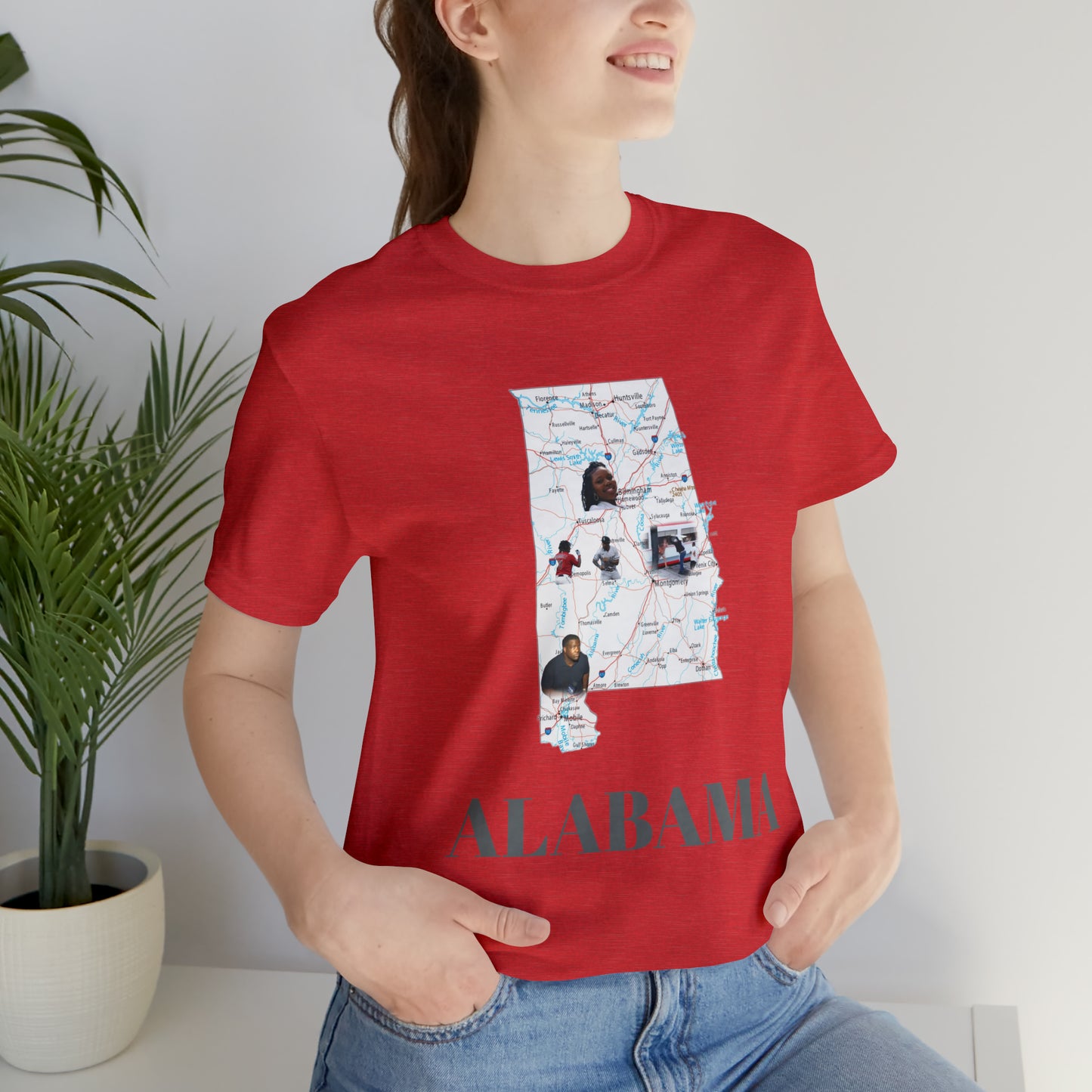 Alabama Unisex Jersey Short Sleeve Tee