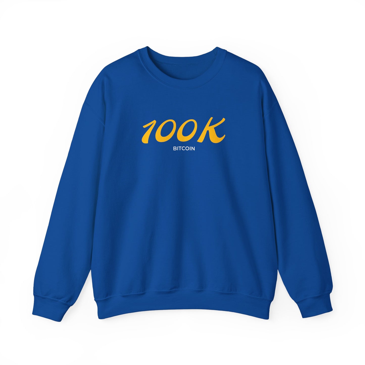 Bitcoin 100K Unisex Heavy Blend™ Crewneck Sweatshirt