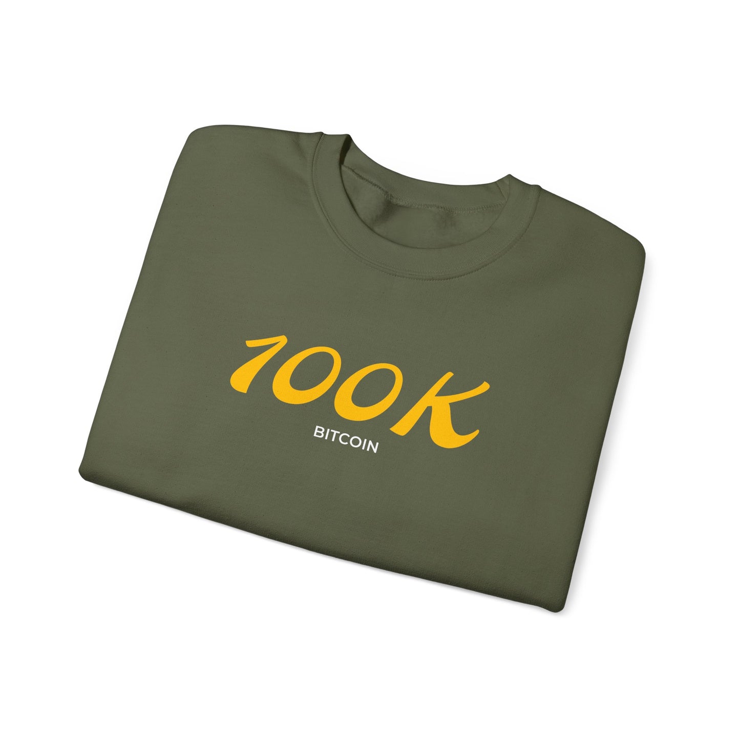 Bitcoin 100K Unisex Heavy Blend™ Crewneck Sweatshirt