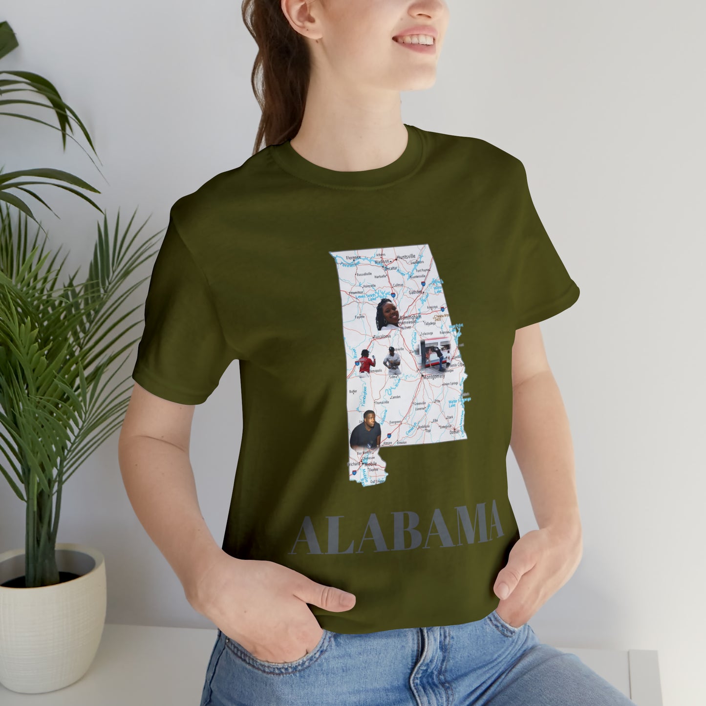 Alabama Unisex Jersey Short Sleeve Tee