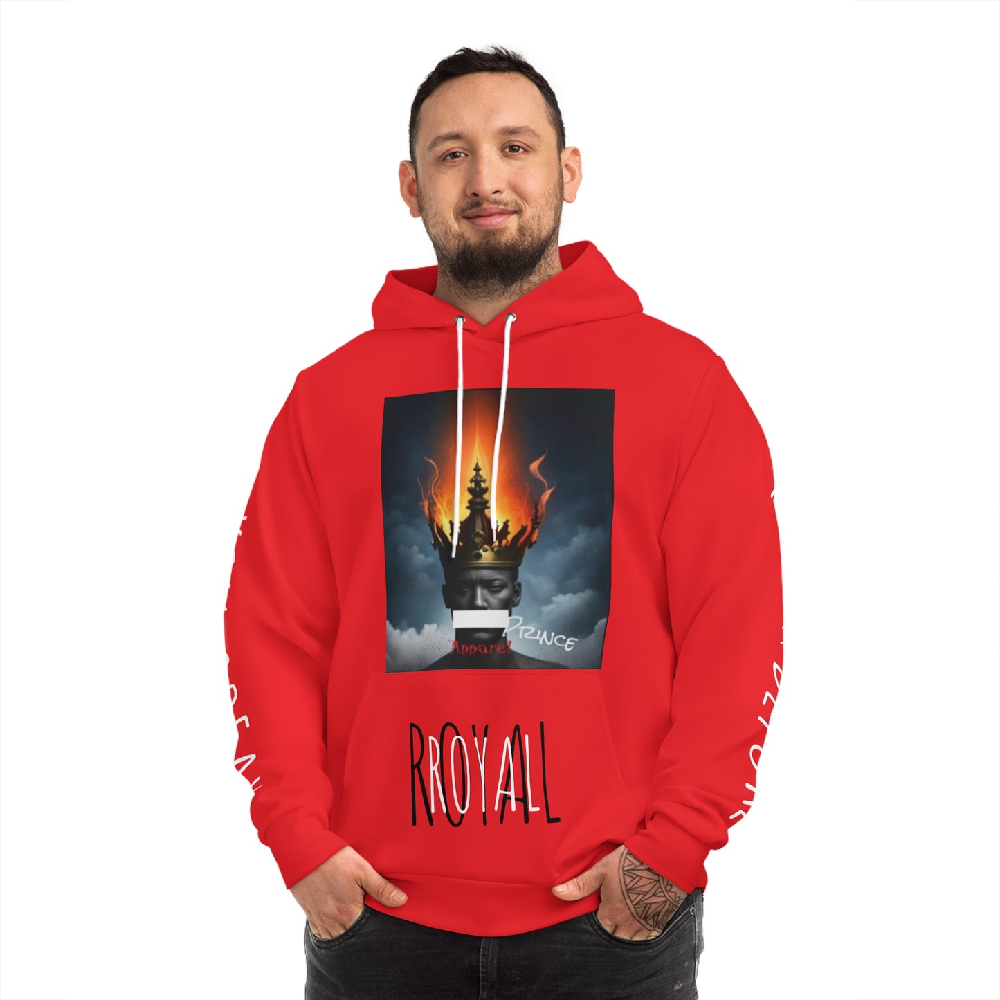 Think Before You Speak Fashion Hoodie (AOP)