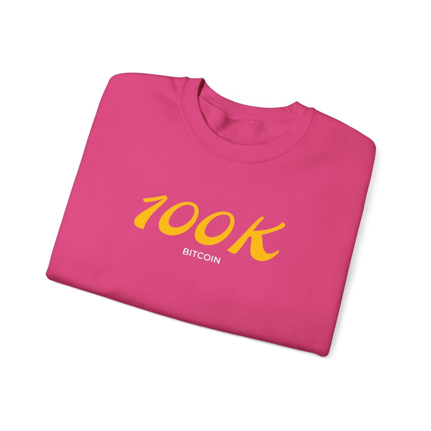 Bitcoin 100K Unisex Heavy Blend™ Crewneck Sweatshirt