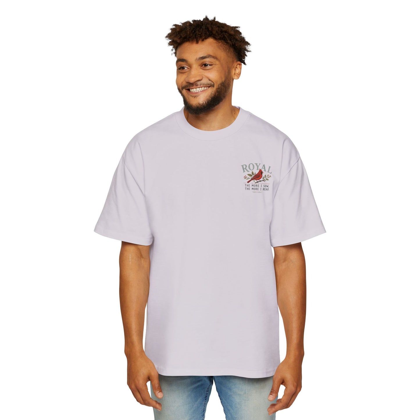 Cardinal 'Royal' Tee — The More I Sow, The More I Reap