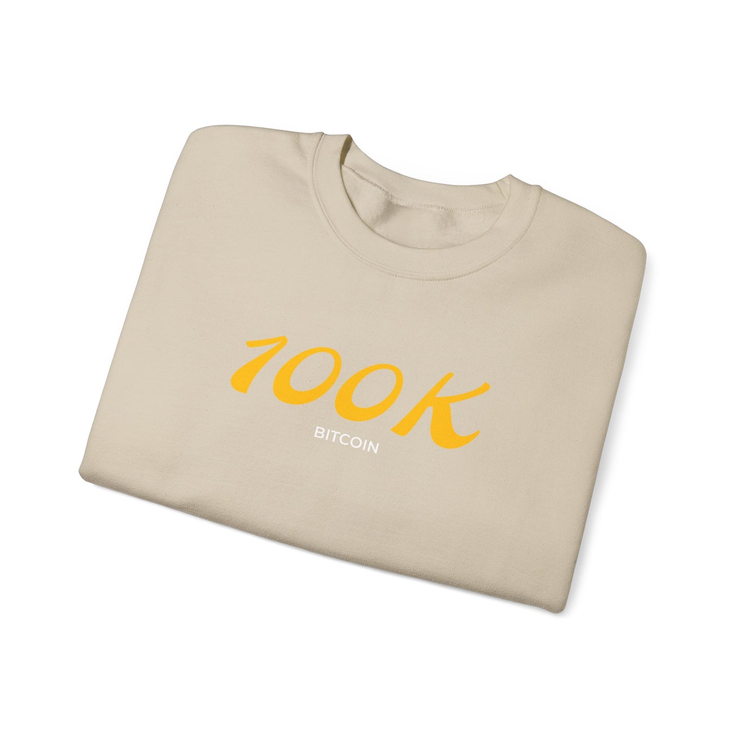 Bitcoin 100K Unisex Heavy Blend™ Crewneck Sweatshirt