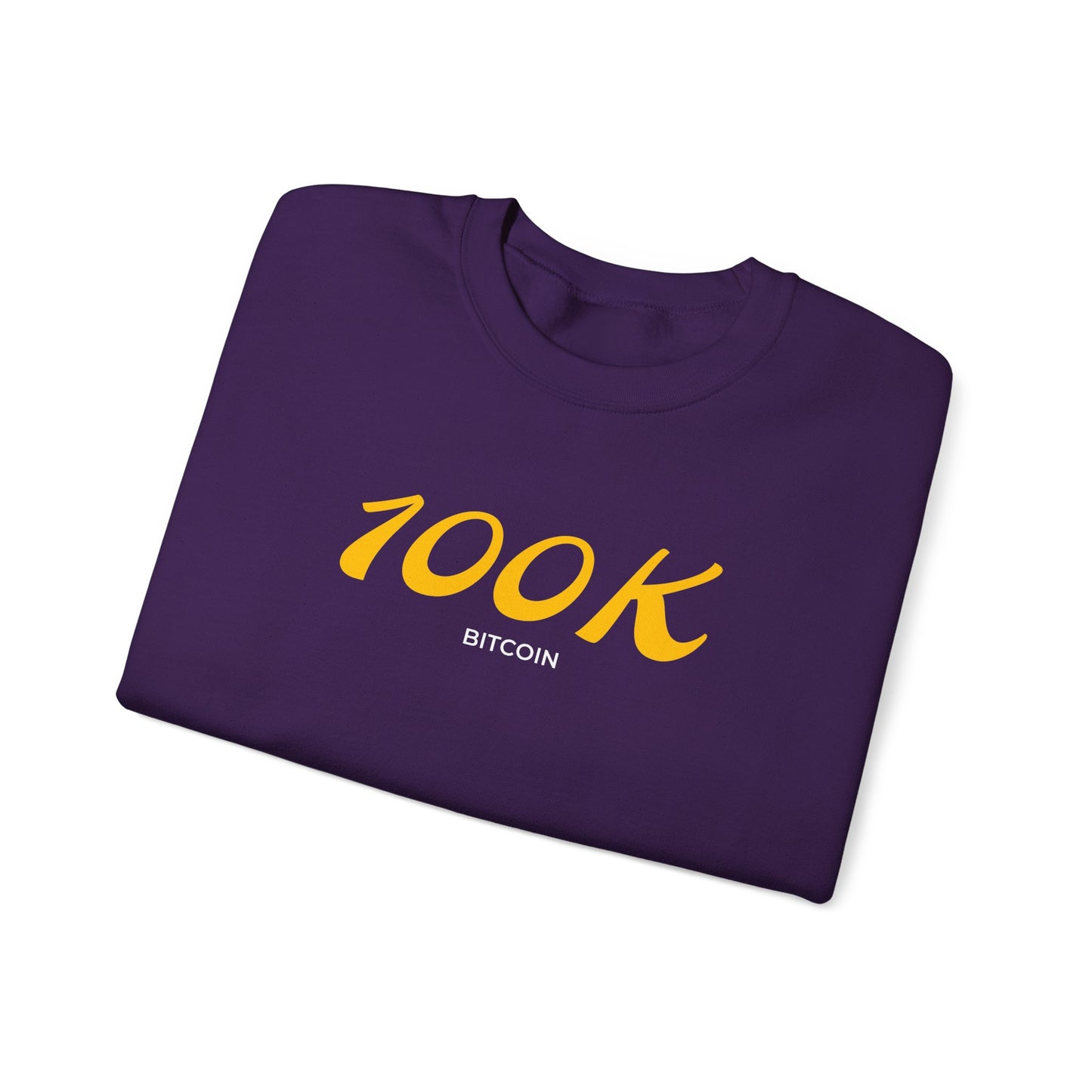 Bitcoin 100K Unisex Heavy Blend™ Crewneck Sweatshirt