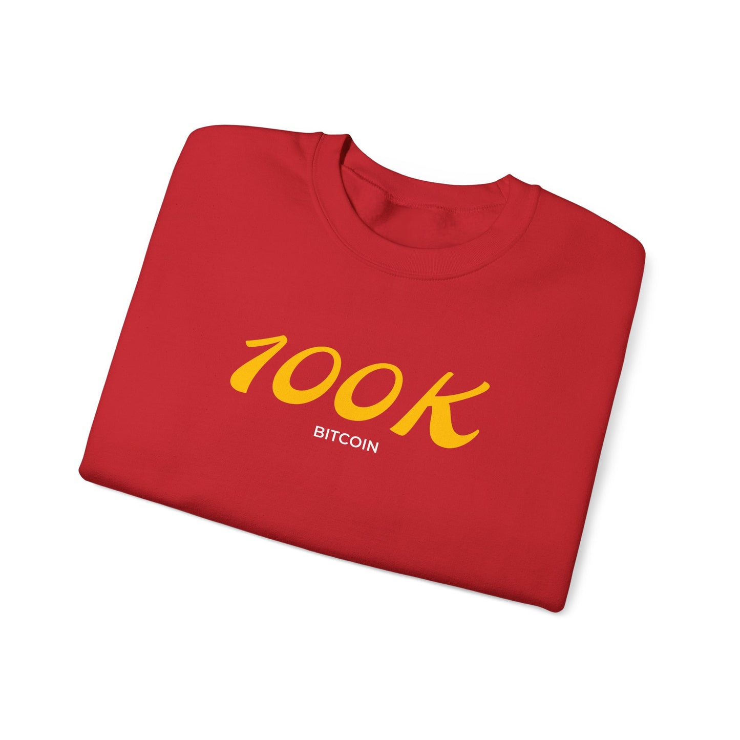 Bitcoin 100K Unisex Heavy Blend™ Crewneck Sweatshirt