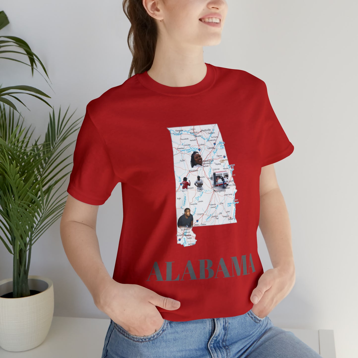 Alabama Unisex Jersey Short Sleeve Tee