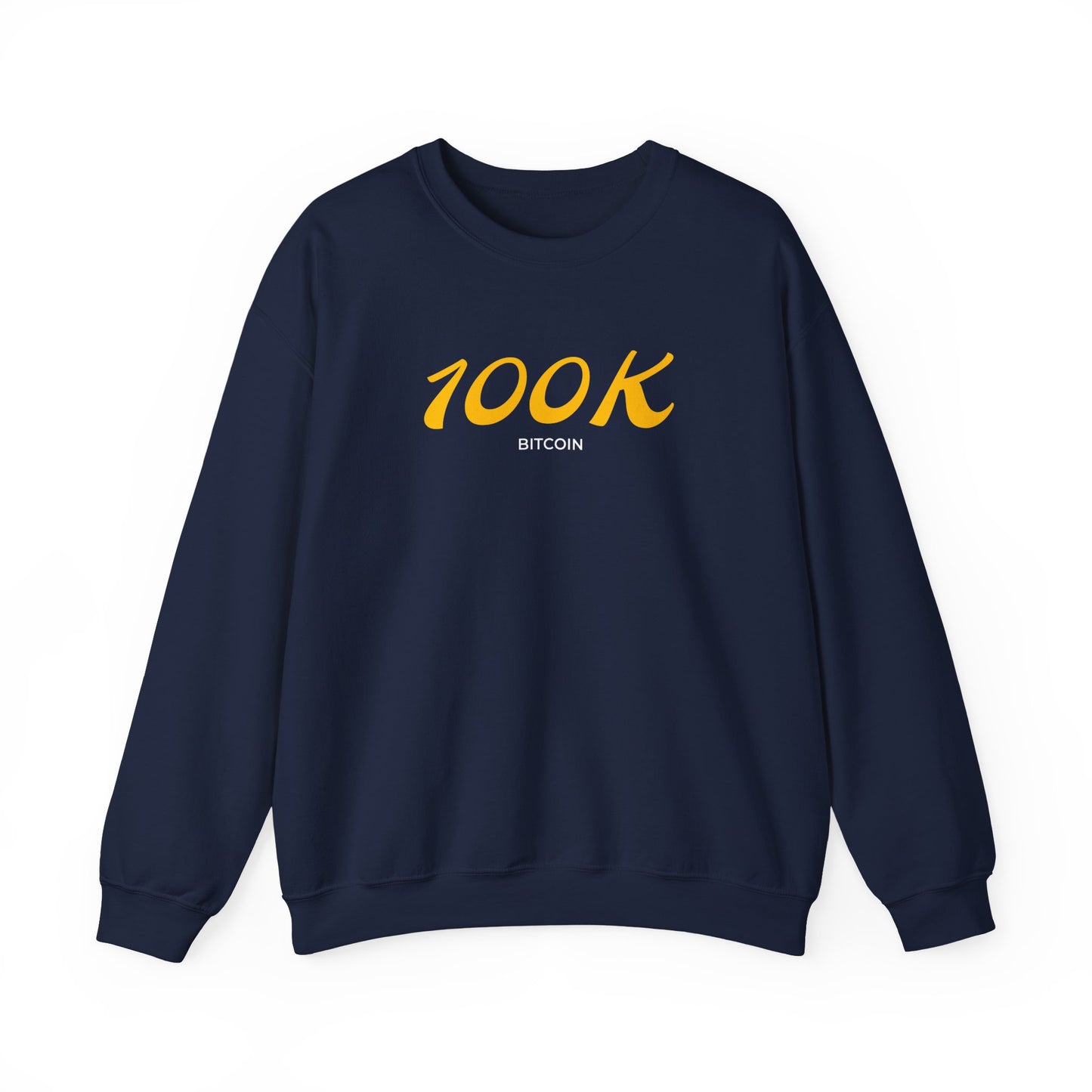 Bitcoin 100K Unisex Heavy Blend™ Crewneck Sweatshirt
