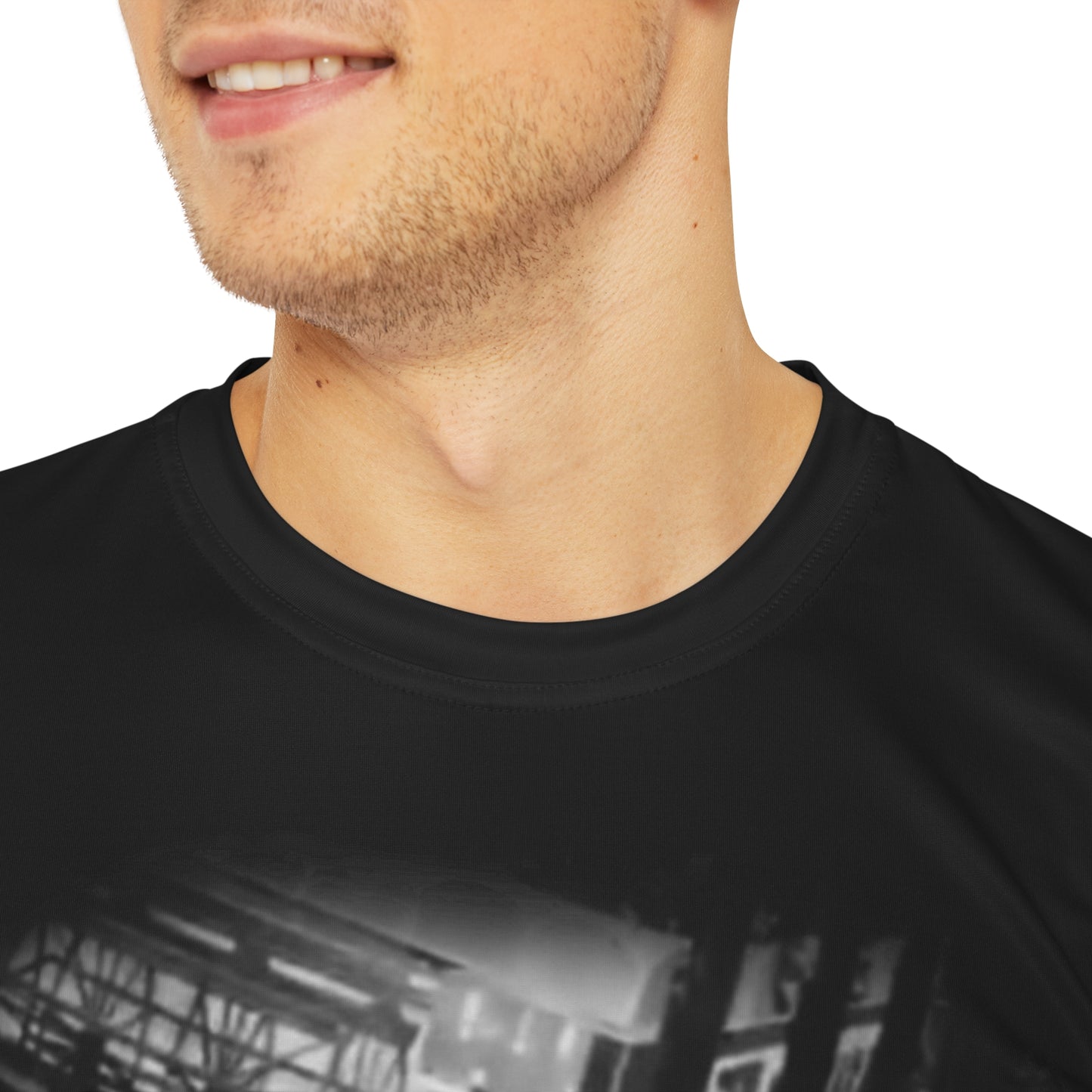 Montgomery Riverfront Men's Polyester Tee (AOP)